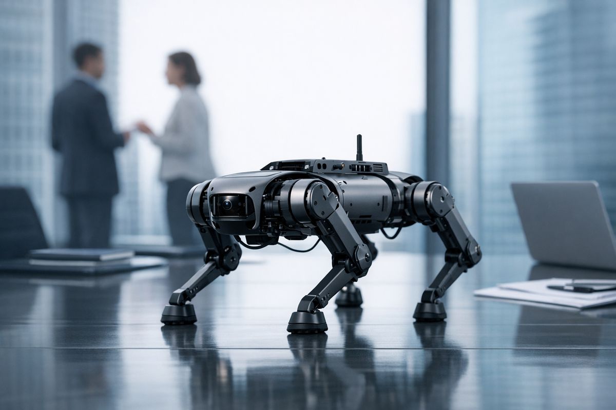 Robots chiens Unitree à Barcelona : gérer le risque de backdoor
