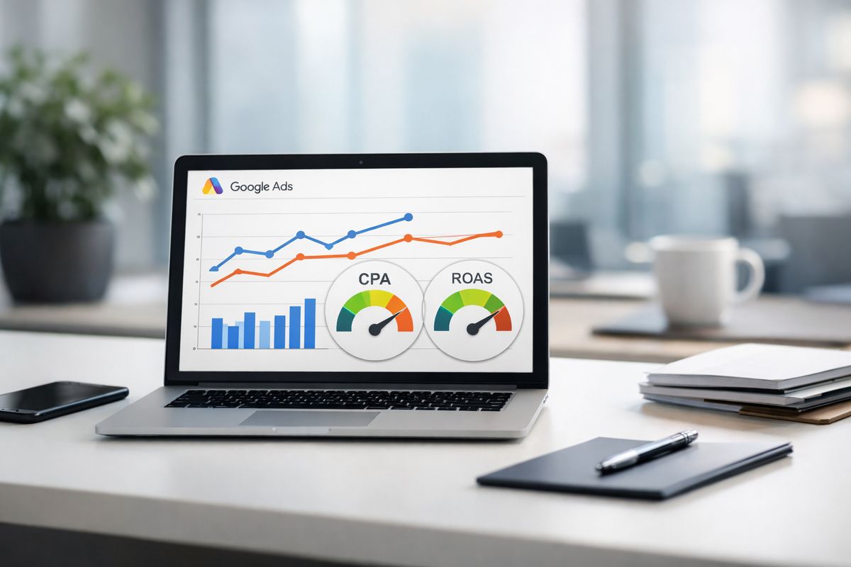 Google Ads et enchères automatiques | comment protéger votre CPA et votre ROAS
