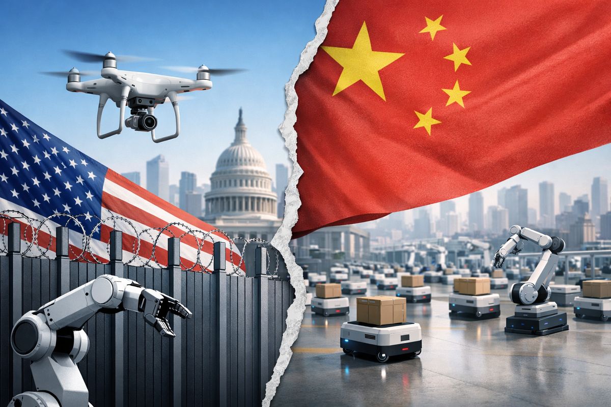 Drones, robots et souveraineté industrielle | Ce que les entreprises doivent anticiper